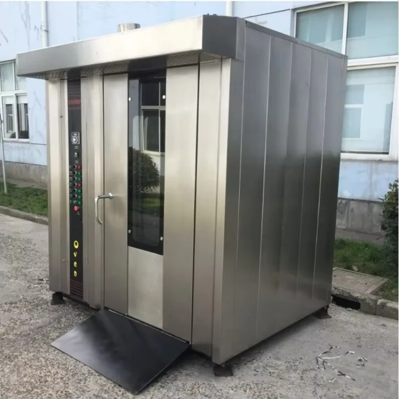 32/64 Tray Reasiable Price Big Rotating Oven Boulangerie Hornos De Panaderia French Bread baguette Bakery Equipment for Sale