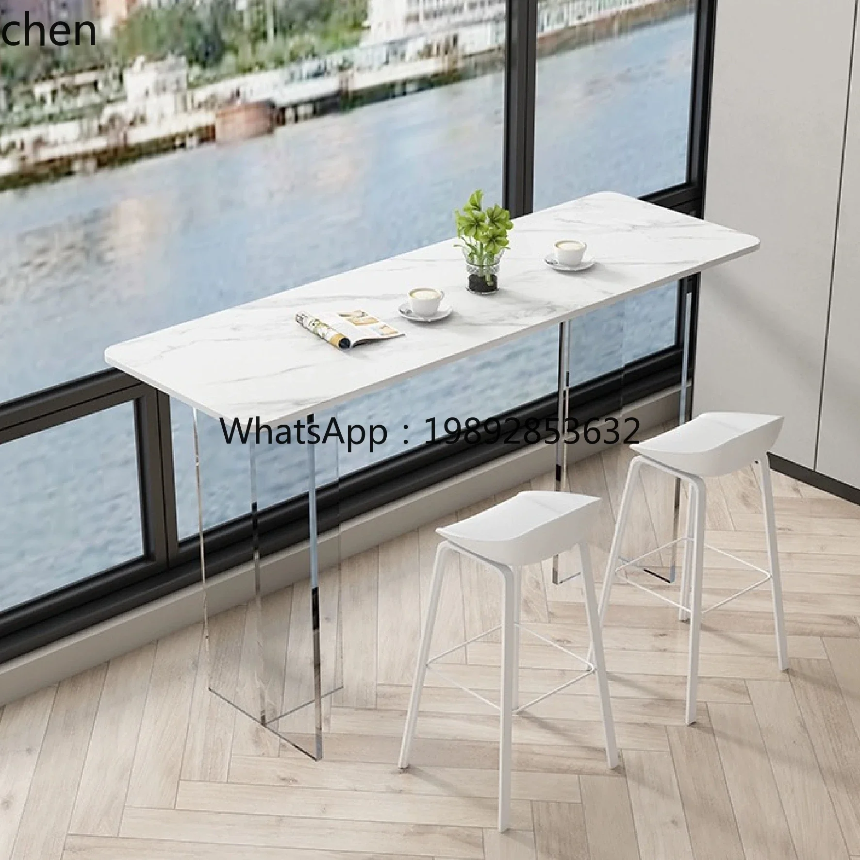 7BGZZML gradual change slate desk light luxury home living room bedroom small apartment rectangular office learning computer des