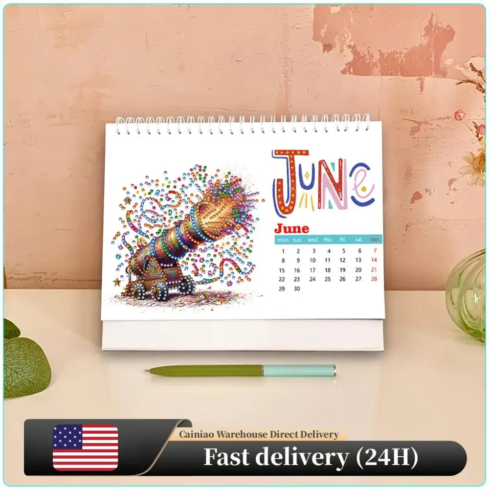 

Набор ежемесячных календарей для алмазной живописи, алмазный художественный календарь для вечеринки своими руками