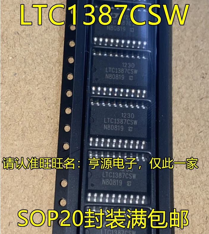 

LTC1387 LTC1387CSW LTC1387CSW # PBF SOP20 IC, оригинальный новый, быстрая доставка, 5 шт.