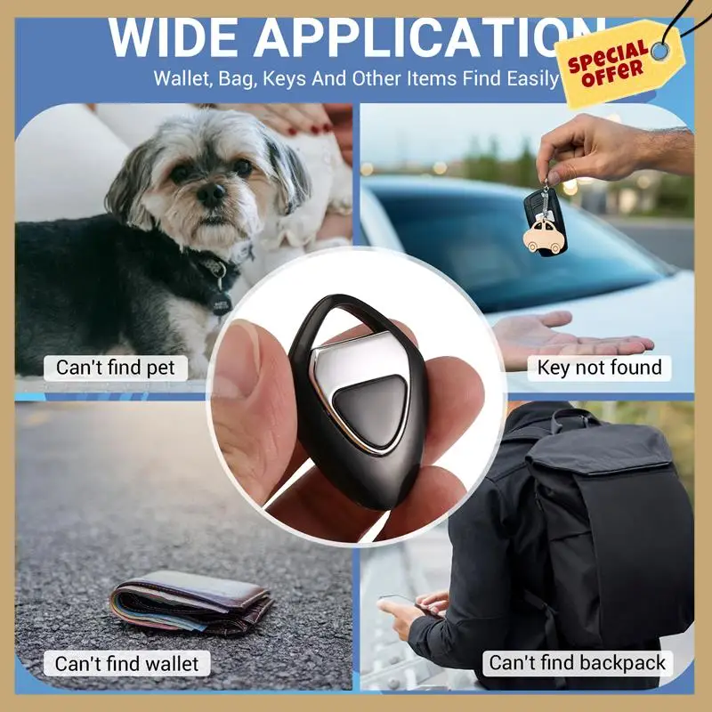 สําหรับ Itag การป้องกันการสูญเสียตําแหน่งสําหรับ Air Tag Flat Alternative Whole Earth Finding Pet Security Locator-WMAN