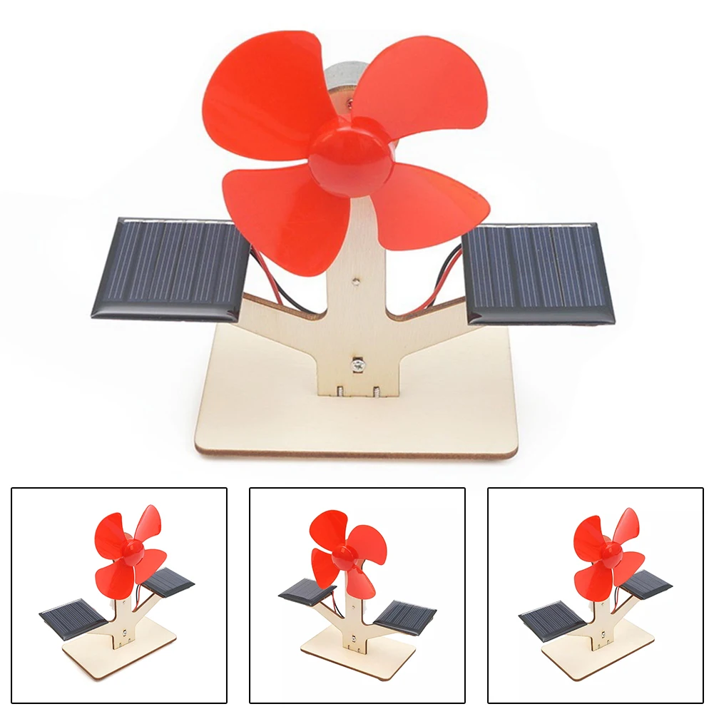Educational Projects 5.59inchx2.28inchx5.12inch Solar Powered Fans High-quality Materials Stimulates Curiosity