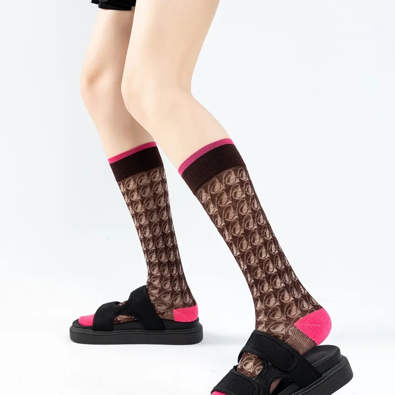 

Thin Leg Hollow Pile Socks For Children To Show Off Their Slimming Pressure Spring And Summer New Products Thin And Breathable