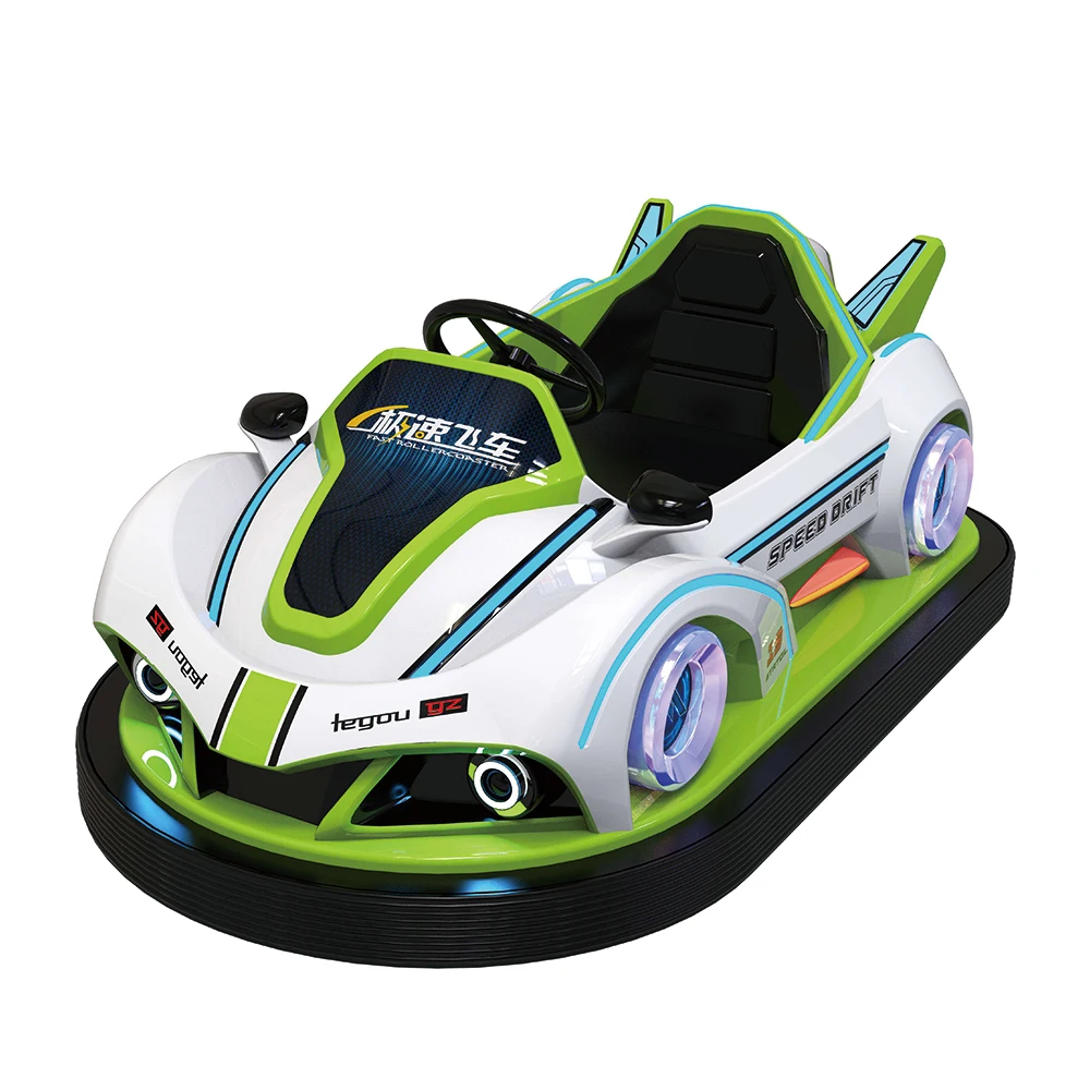 

Amusement Luna Park Attraction Children Park Kid Electric Bumper Car Adult Dodgem Electric Ground Grid Bumper Cars for Sale
