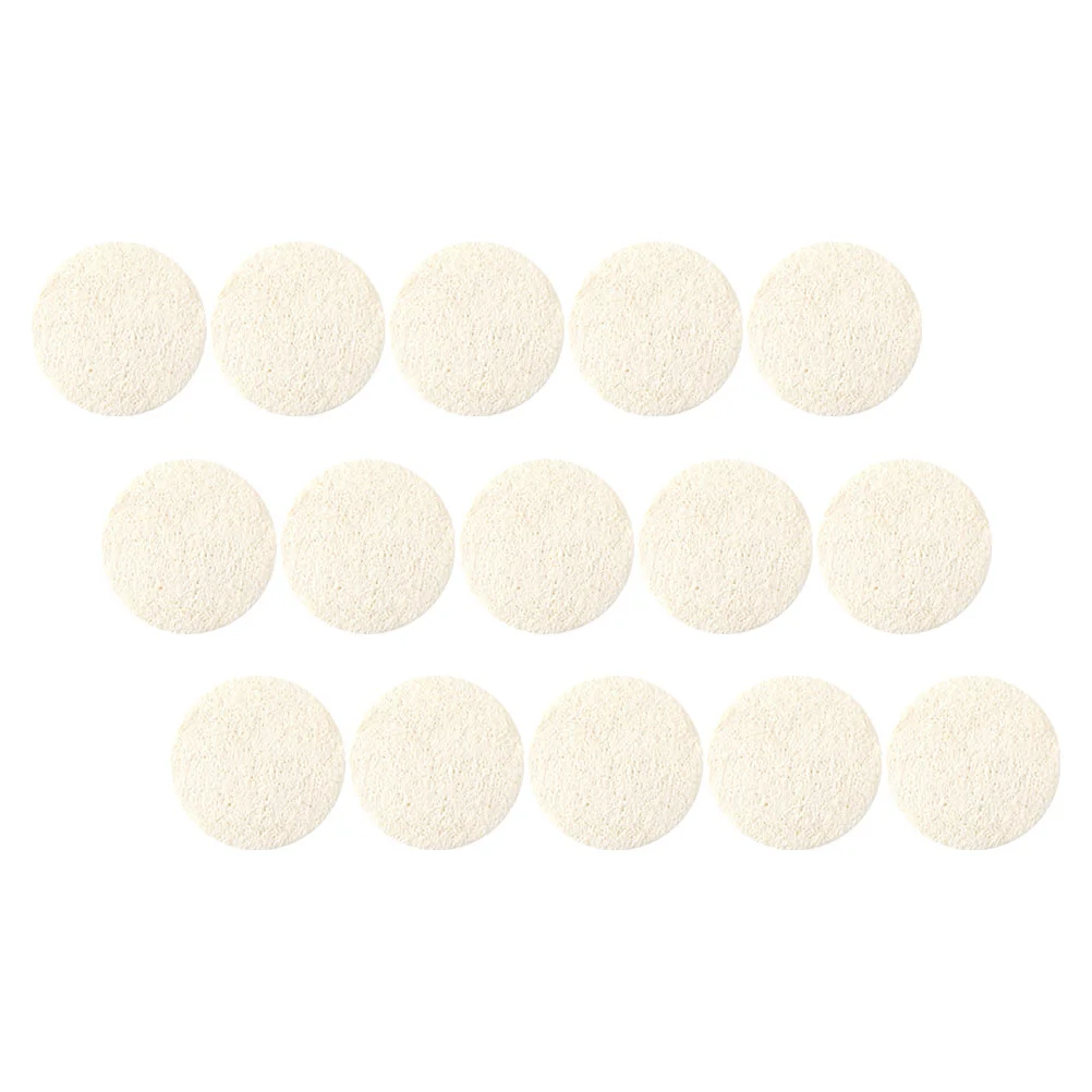 

15pcs Loofah Exfoliating Pads Facial Cleansing Scrubber Deep Cleaning Wipes Gentle Exfoliation Dead Skin Removal Oil Control