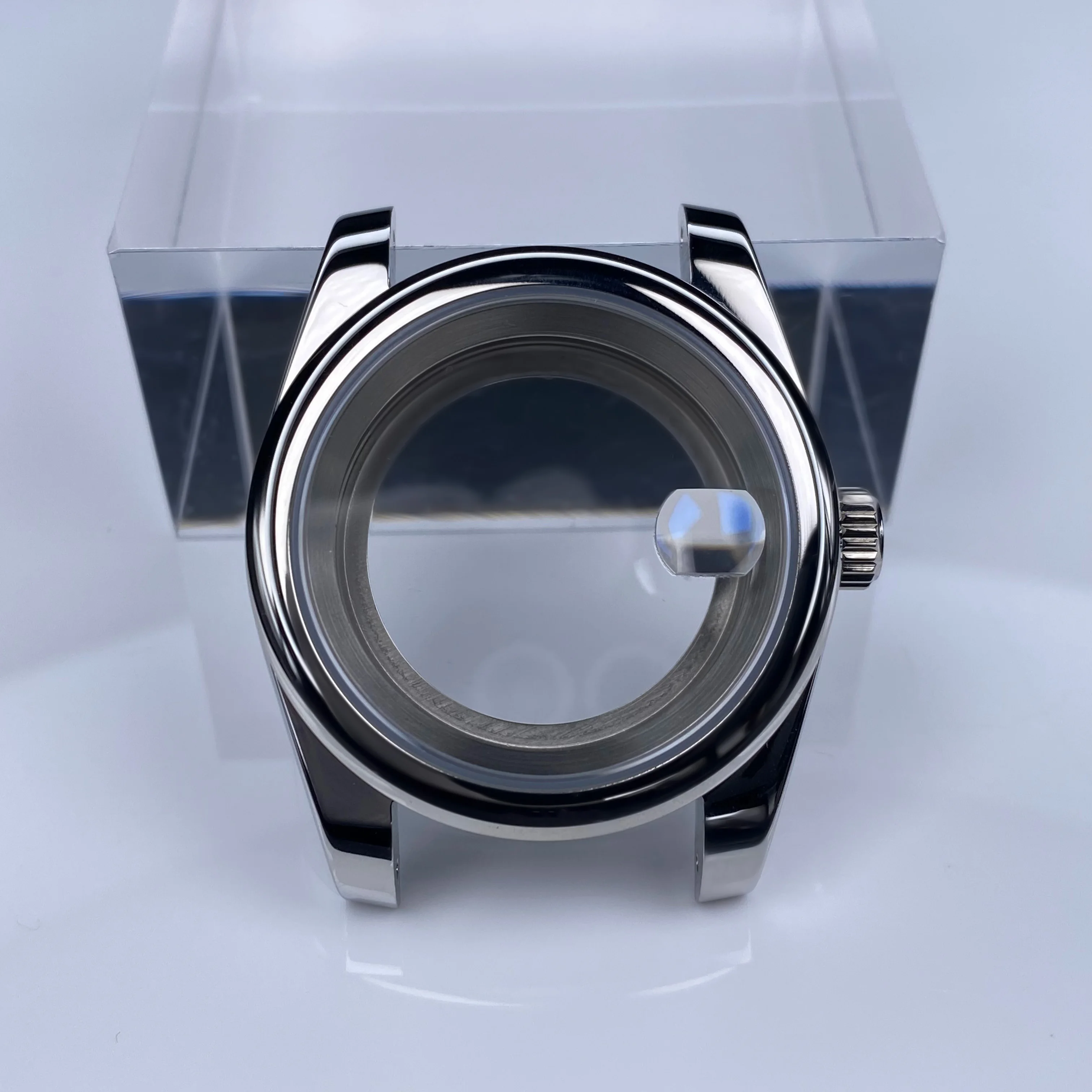 ステンレススチール製時計ケース,サファイアガラス,シルバーケース,日付ダイヤル,nh35ムーブメント,28.5mm, 36mm, 39mm