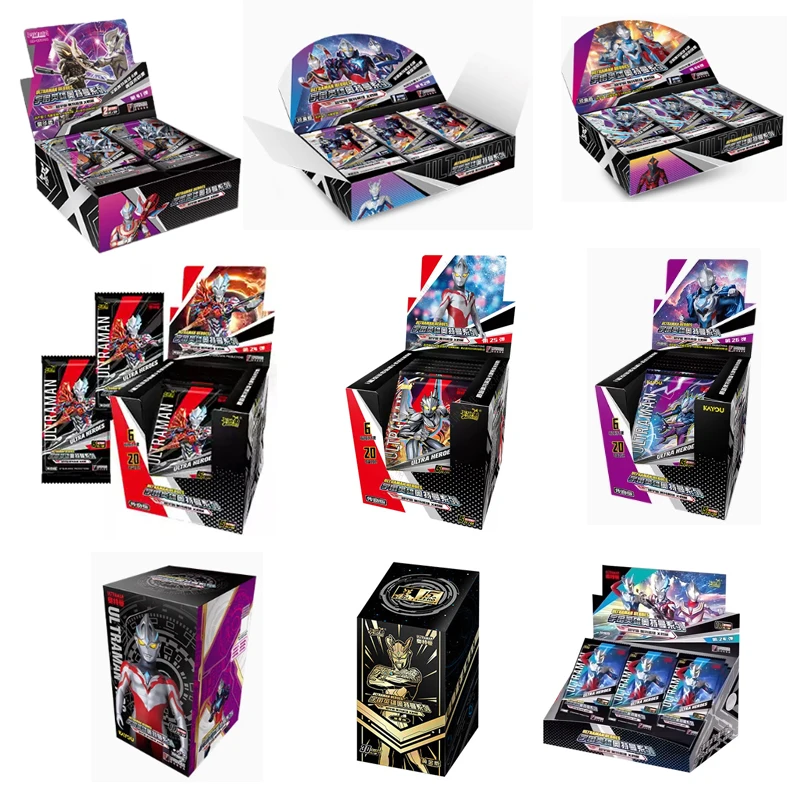 

KAYOU Genuine Ultraman Card Ultra Heroes X-Files Series Cartoon Game Collection Card Children's Toys Peripheral Gifts Original