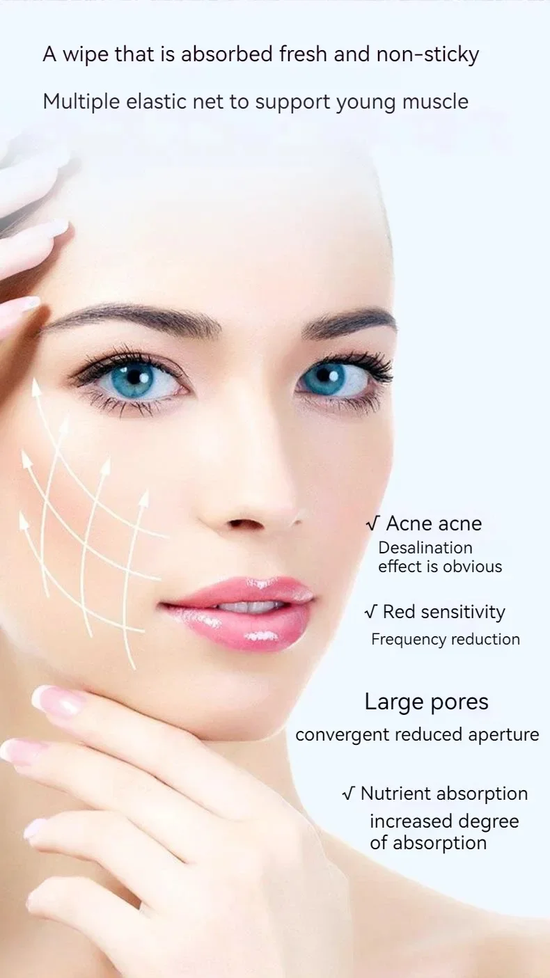 الأزرق النحاس الببتيد تجميد المجففة مسحوق مجموعة Oligopeptide المضادة للتجاعيد جوهر تقليص المسام علاج حب الشباب مصل العناية بالبشرة 20 قطعة