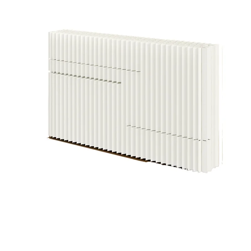 

Exhibition partition Exhibition hall fence Store removable paper wall Partition modeling paper wall