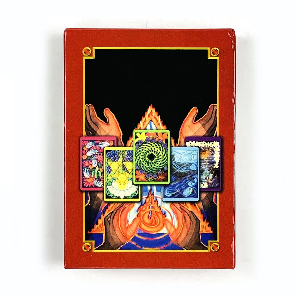 New Oracle Cards For The Visionary Path A 64 Pcs Oracle Cards Integrating Math, Science, and Spirituality,Party Cards Game