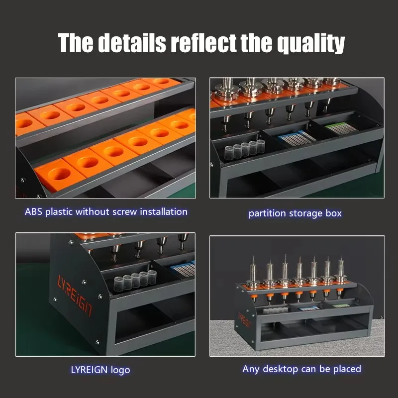 CNC Cutting Tools Cabinet Storage Suitable All Kinds of  Tool Holder Storage Tool Cabinet Trolley with  Machine