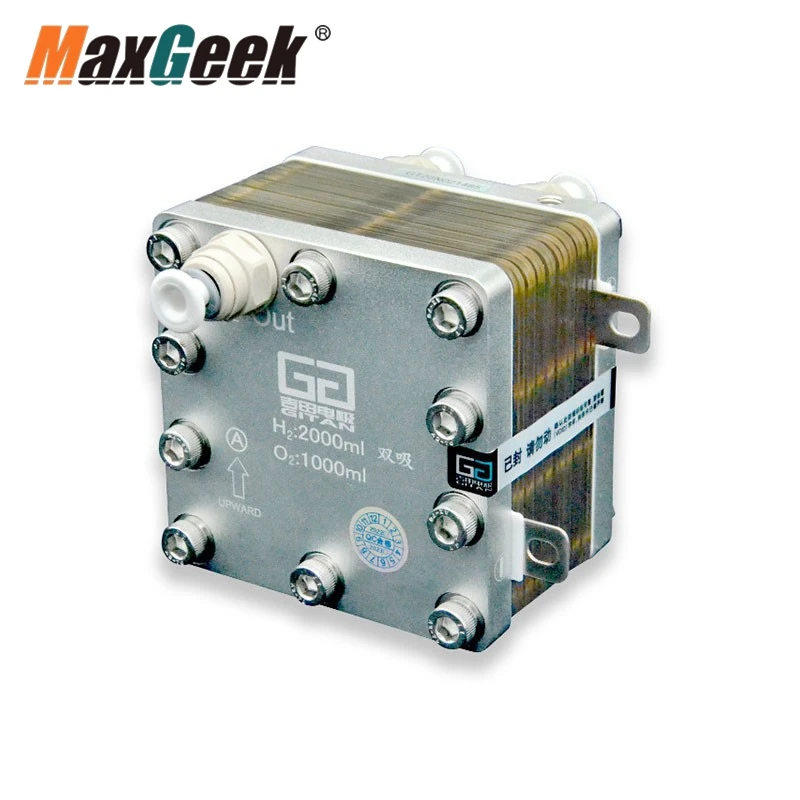 Maxgeek GT-A2000A-8250 2000 ml Elektrolysezellenmodul PEM-Wasserstoffgenerator für reines Wasser und