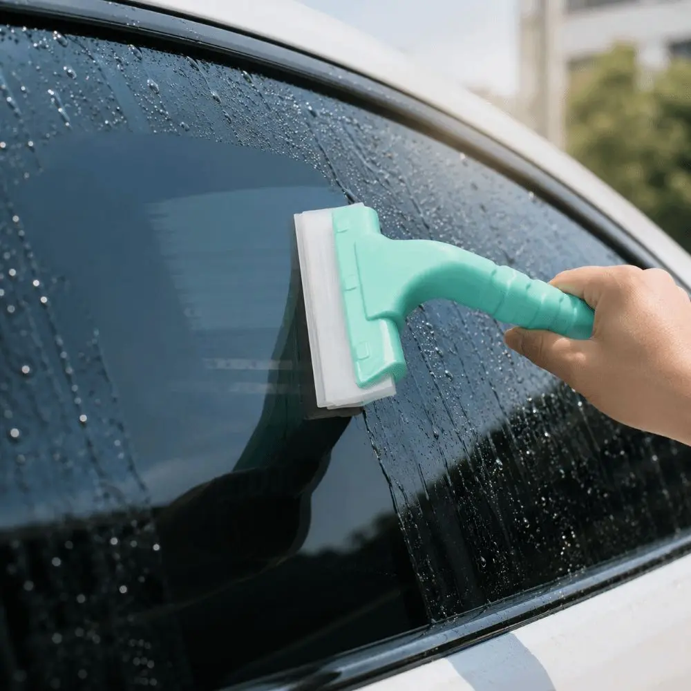 Soft Silicone Silicone Scraper Lightweight Non-Scratch Windscreen Water Wiper Multi-Functional Flexible Head