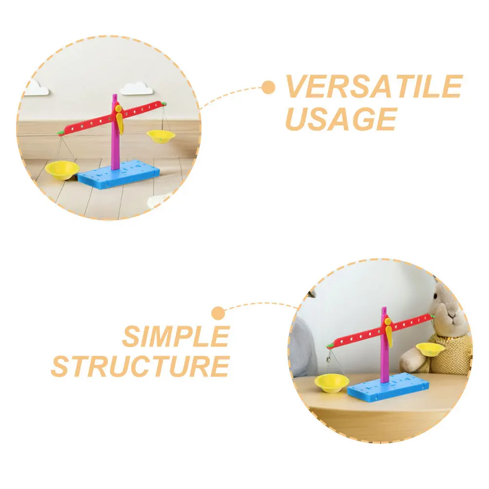 2 szt. Waga dźwigniowa do samodzielnego montażu, zestaw edukacyjny STEM, eksperyment naukowy, praktyczne narzędzie do nauki matematyki dla dzieci, do domu i szkoły