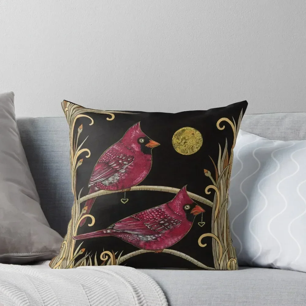 

Cardinals Throw Pillow Christmas Pillow Sofa Covers Pillowcases pillow