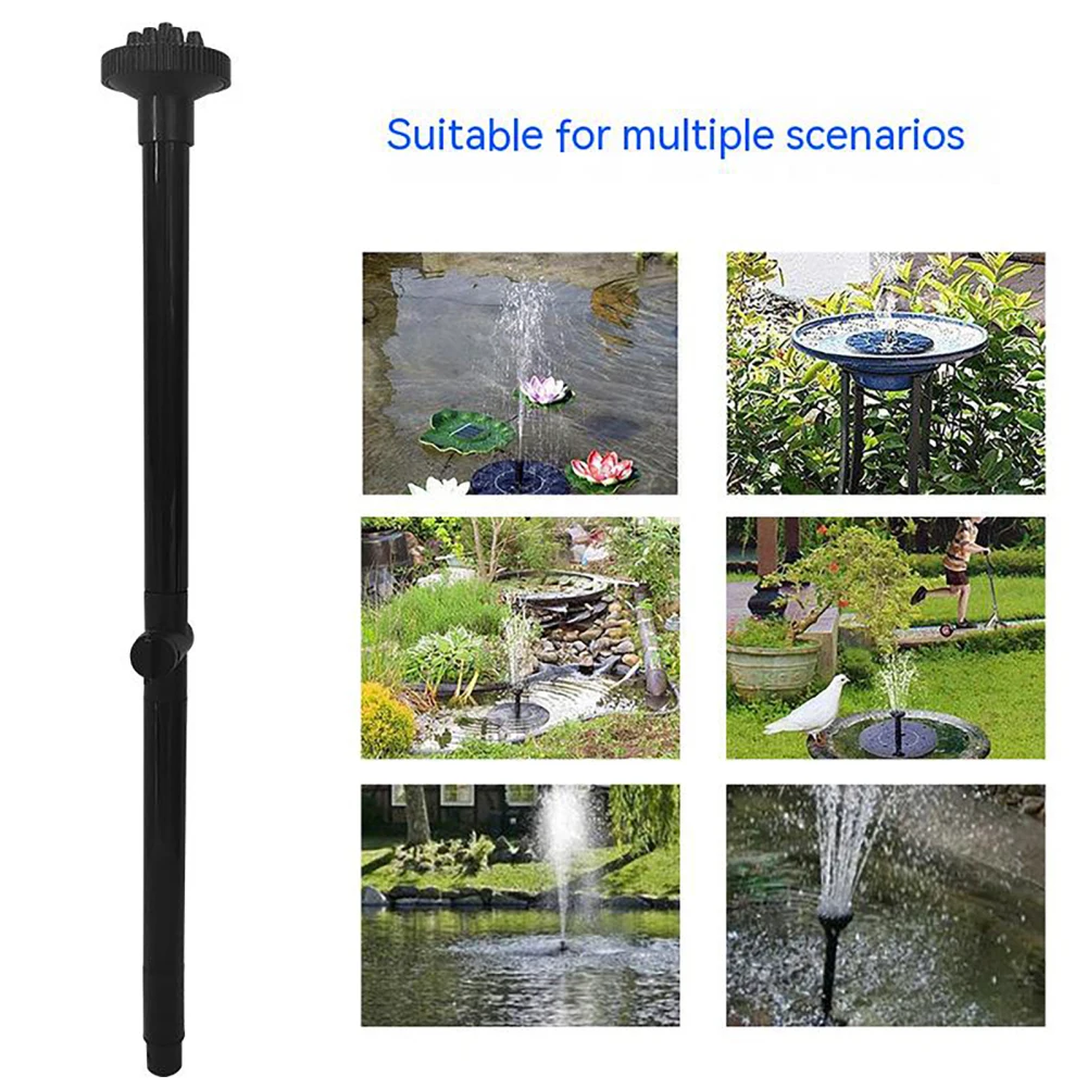 Hot 9pcs Fountain Pump Nozzle Set Adjustable Height Waterfall Sprinkler Spray Heads For Submersible Pump Drop shipping Wholesale