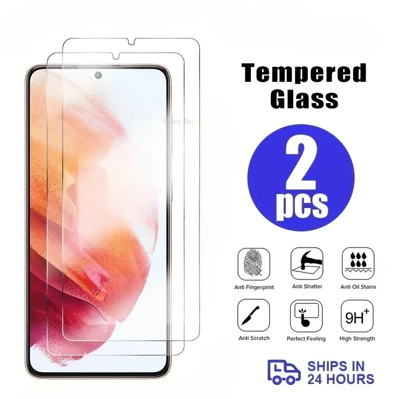 2Pcs Tempered Glass Screen Protector SBG For Samsung Galaxy A55 A35 A25 A15 A20 A30 M10S A13 A31 A32 4G A32 A33 5G A34 A54 Glas