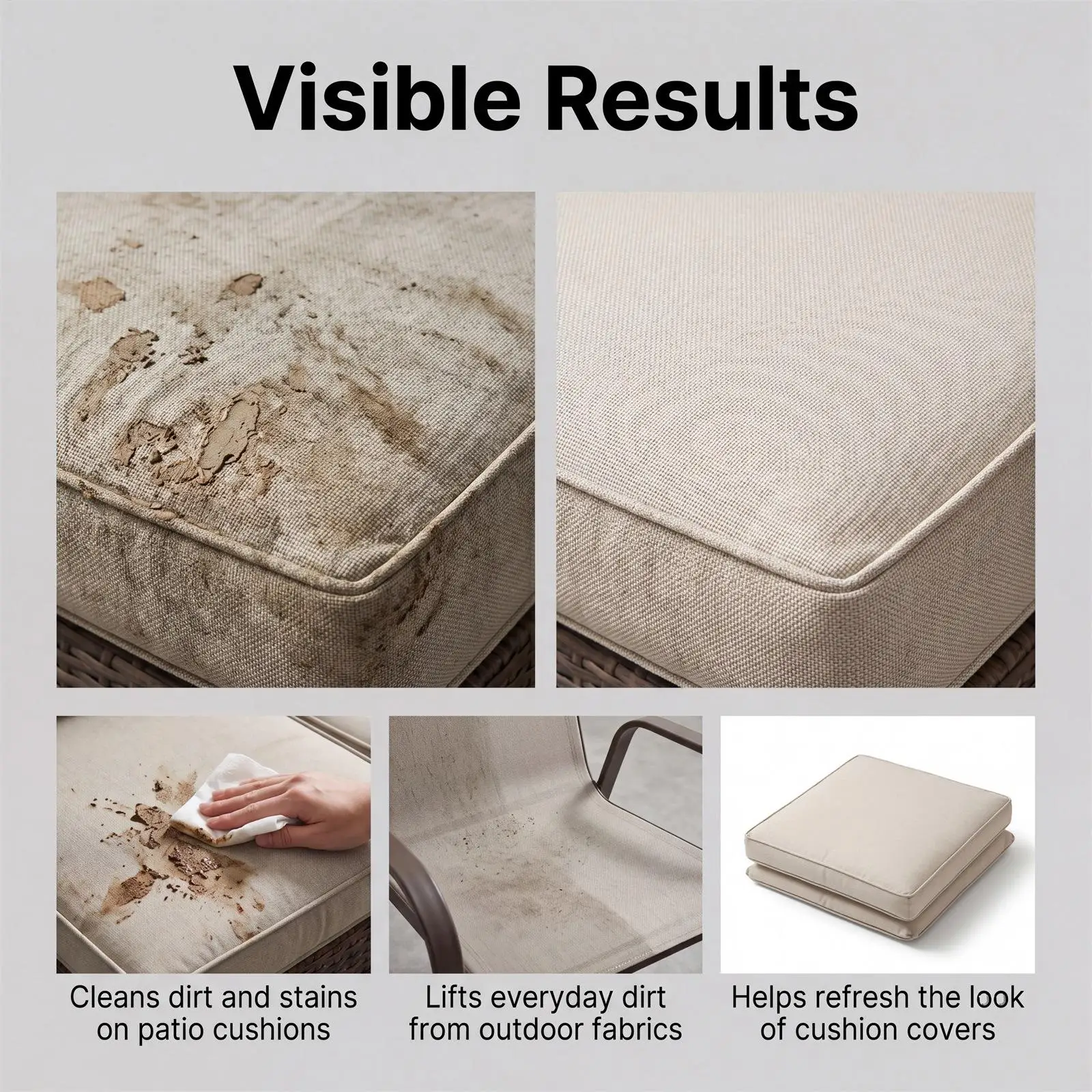 Fabric Sofa Foam Dry Cleaner 120ml Multi-Functional Care Product Strong Penetration Effective Stain Removal No Water Needed