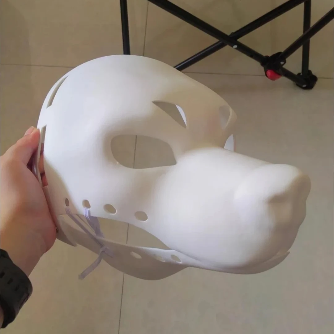 

Base Mask Semi-realistic Movable Jaw Animal Suit Skull Handsome Rough-nosed Canine Skull