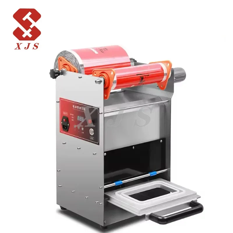 

Economical Solutions Package Manual Sealing Food Container Portable Paper Tray Seal Machine