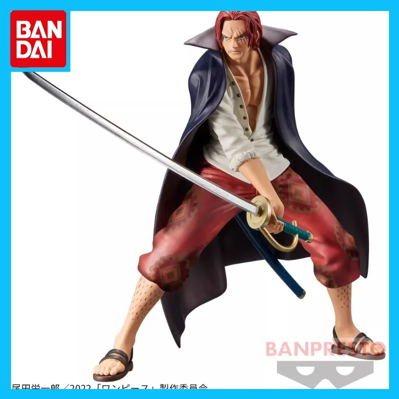 

Bandai Original ONE PIECE Anime Figure Shanks Action Figure Toys for Boys Girls KidsGift Collectible Model Ornaments