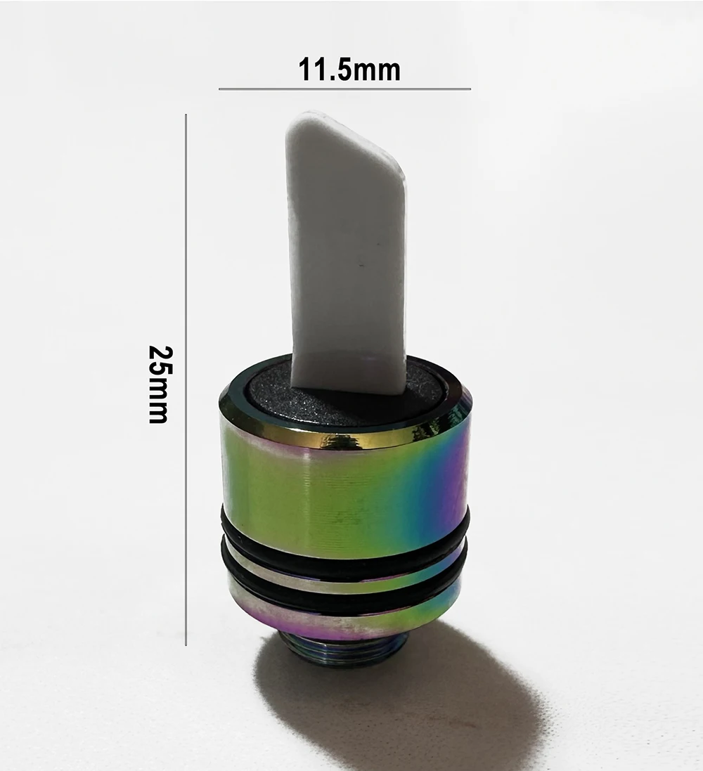 1 шт., 14 мм, наконечник горячего ножа, инструмент для загрузки, керамический нагрев, резка 510, резьба, золото, серебро, одинарный 510, наконечник горячего ножа, керамическое нагревание