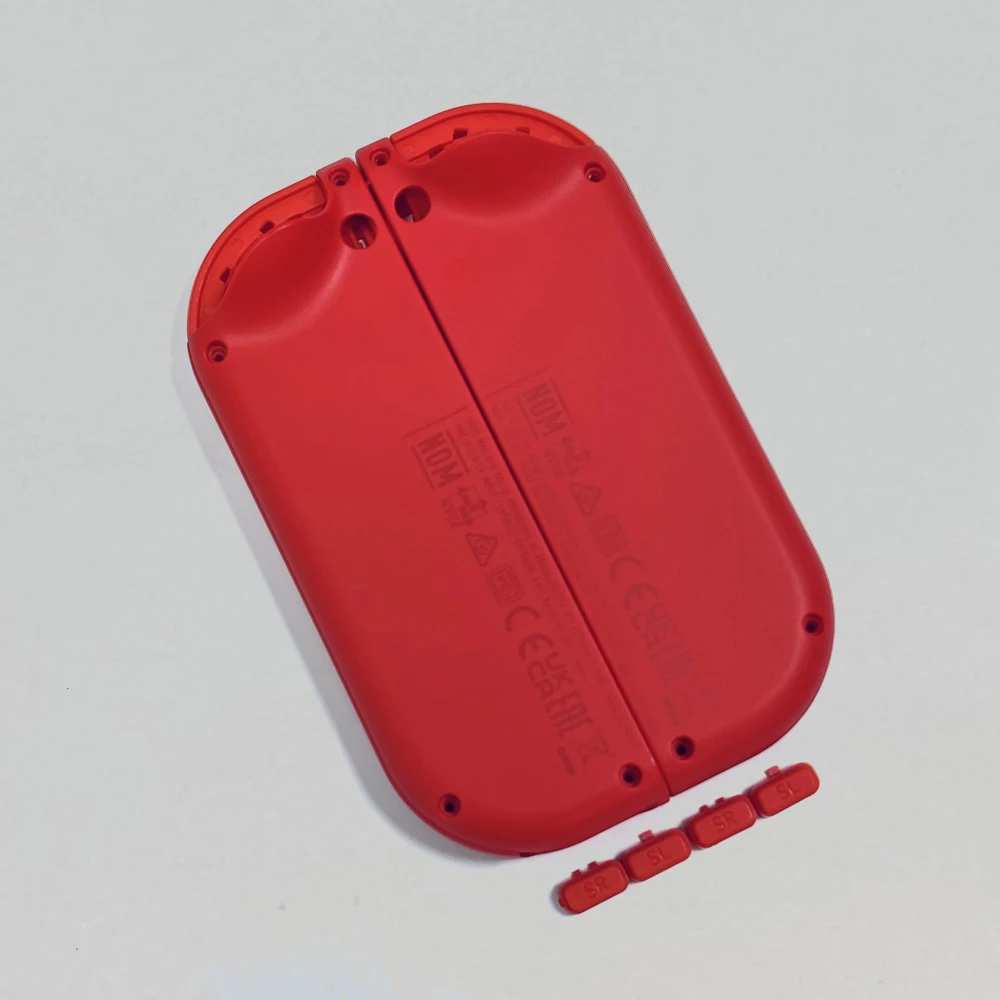 Joy-Con 限定版交換用シェル Nintendo Switch ハウジングケース DIY フロントバックシェル マリオレッドテーマ用