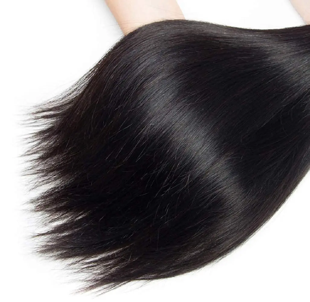 Tissage Glattes Haar Bundles 18 20 22 Zoll Natürliches Echthaar Brasilianische Webart 10A Echthaarverlängerungen Lieferung 3 Tage Frankreich – Detail 10
