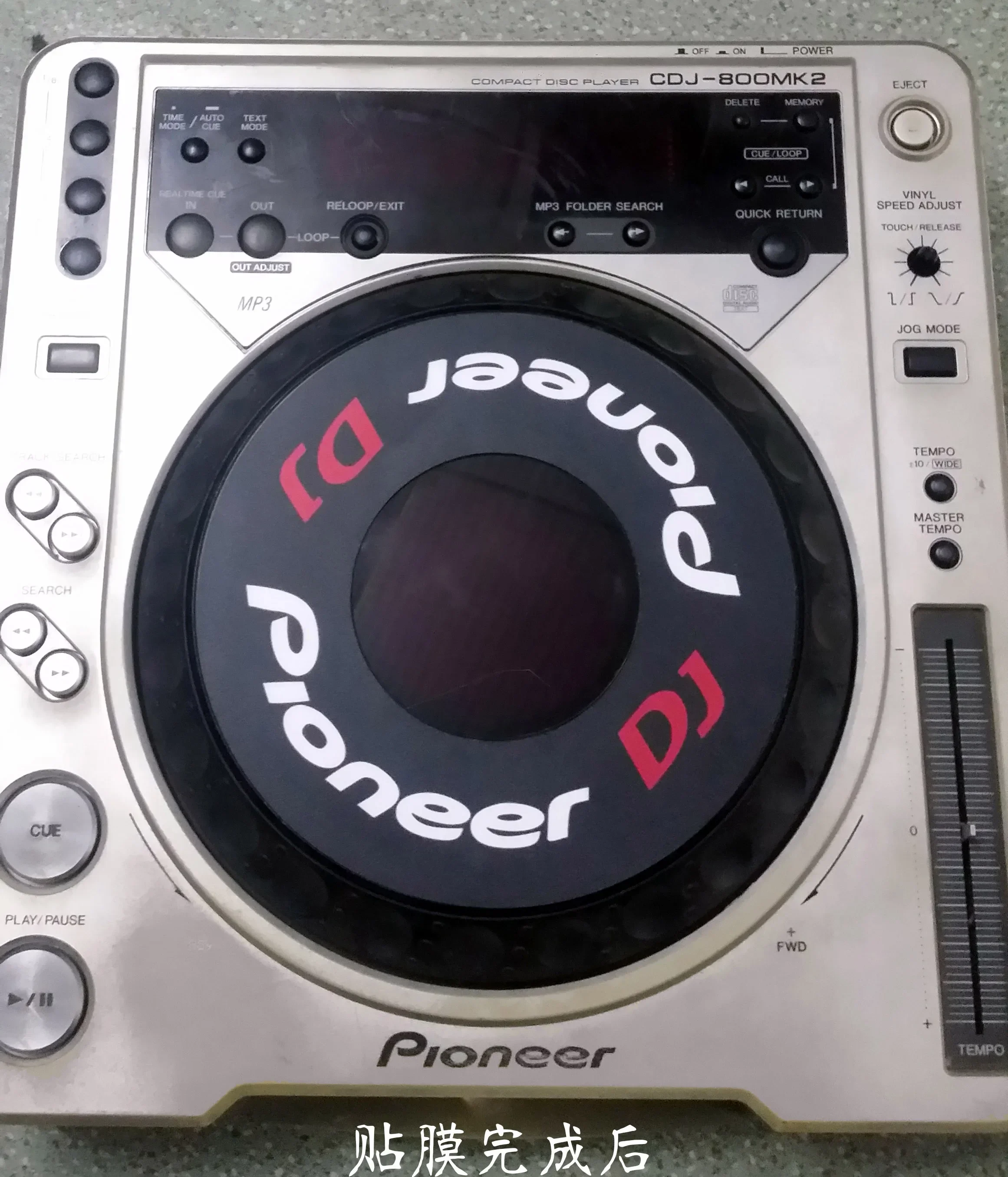 Pioneer CDJ-2000 CDJ-900 CDJ-850 CDJ-1000 CDJ-800 Turntable Protective Film