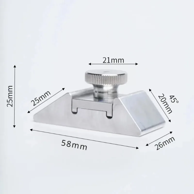 aluminum alloy Durable sandpaper rack grinding clip inner corner plane polishing hand-held sandpaper leather edge grinder