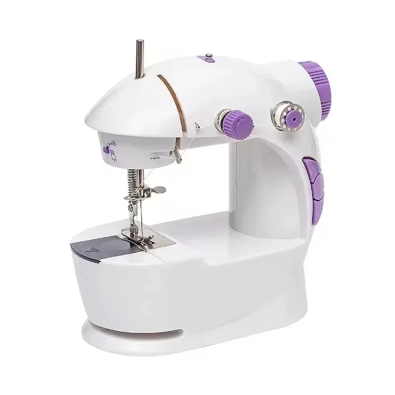 

handy sewing machine mini size handheld convenient multifunction sewing machine 201 house textile sewing machine