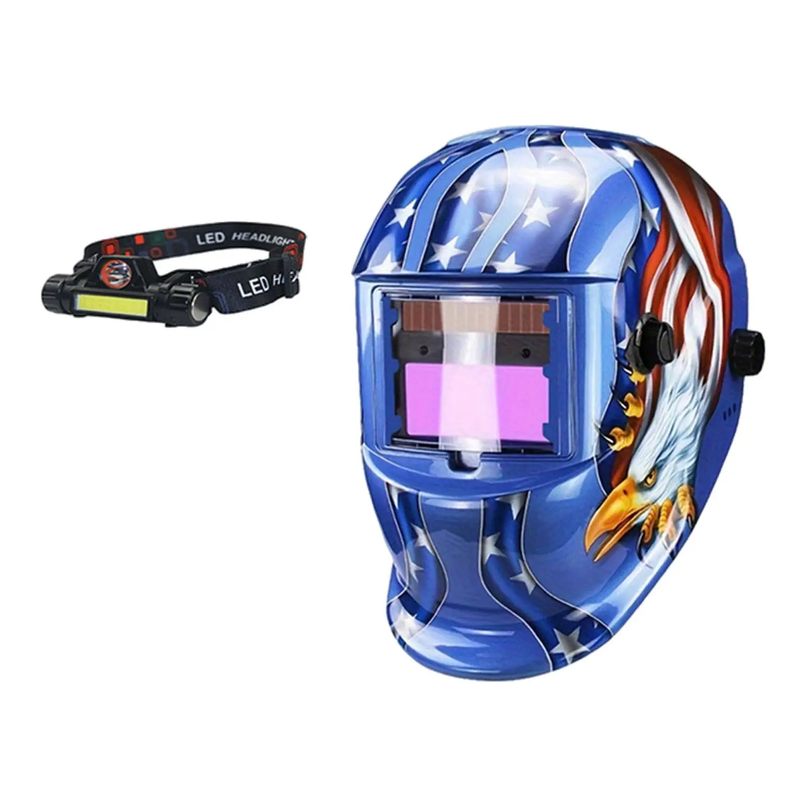 

Solar Welding Helmet Adjustment Welding Shield for Cutting Construction Site