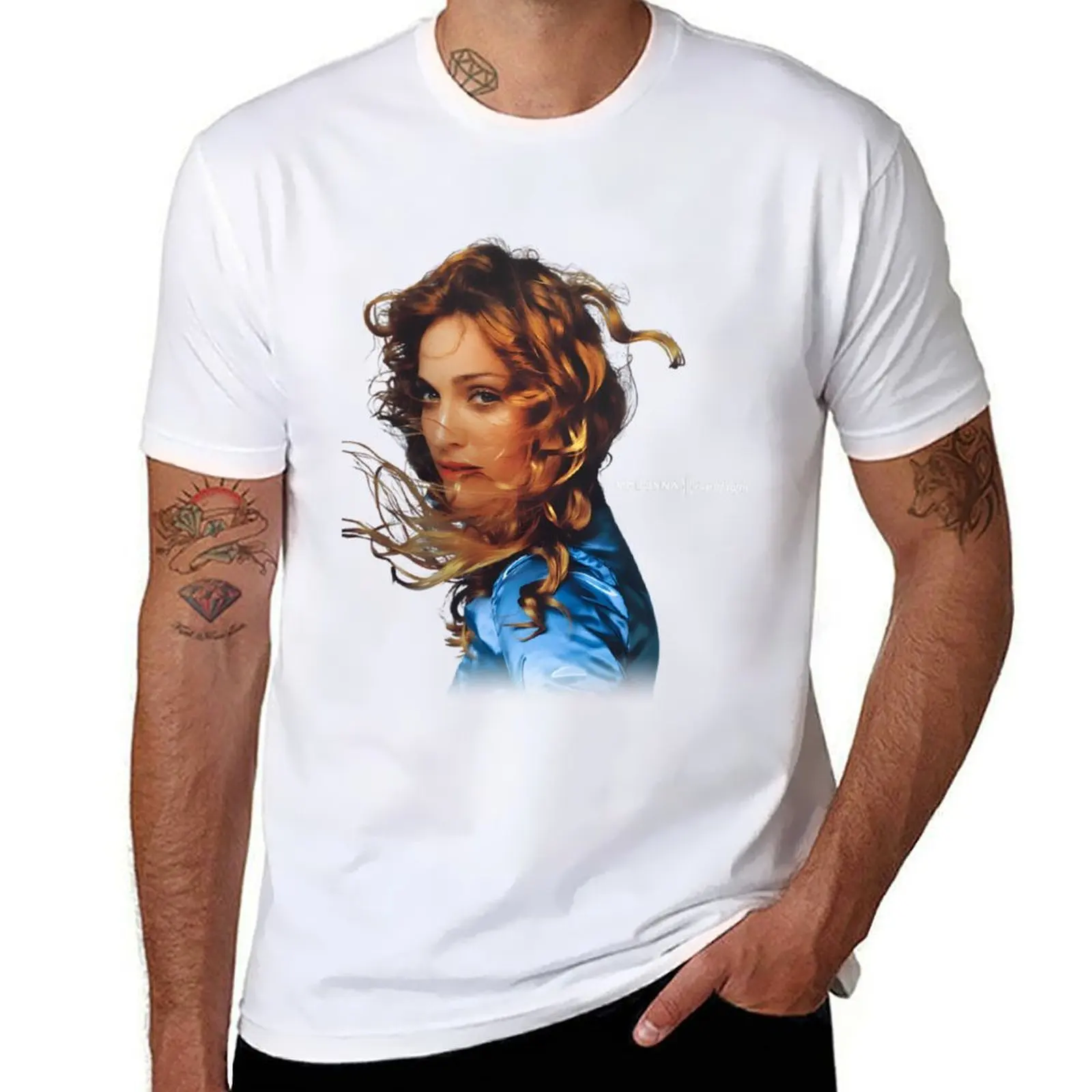 

Singer Albums Classic Pop Logo Music Vintage T-Shirt man t shirts high quality luxury brand t shirt man cotton T-Shirt