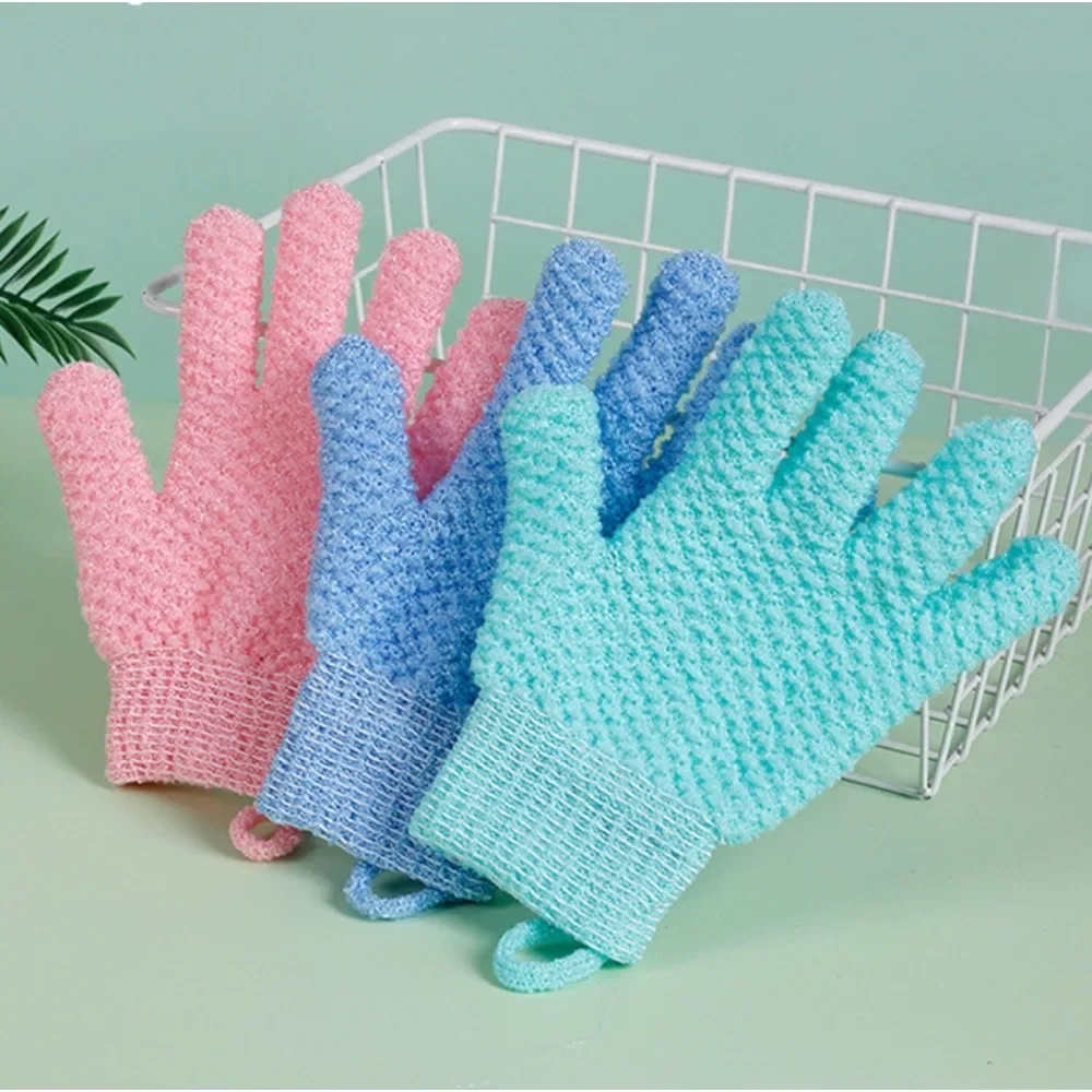 

1pc Five Finger Bath Gloves Creative Home Body Massage Sponge Lazy Bath Gloves Deodorant Massage Elastic Bath Scrub Mud