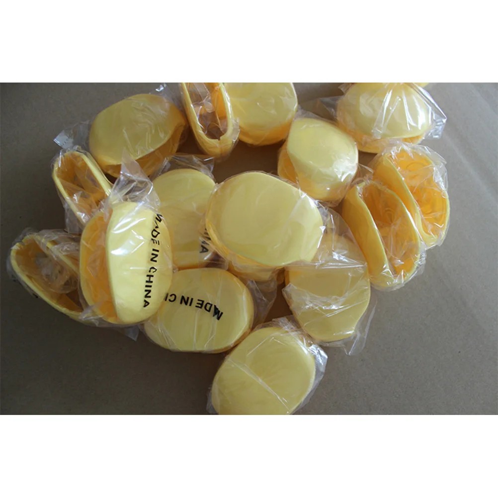 

Automatic Roll Up Data Cable Organizer Ideal for Travel Yellow Telescopic Box Earphone Cord ABS PC Material Zero