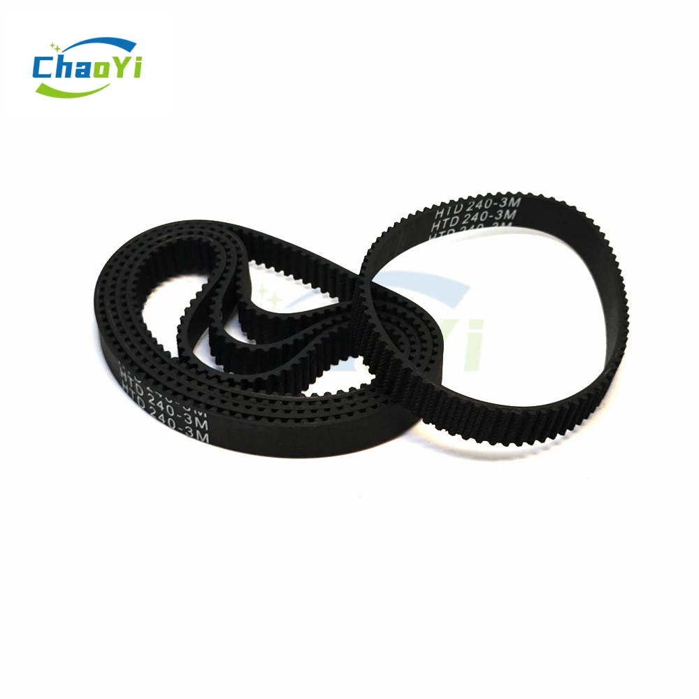 HTD 폐쇄 루프 타이밍 벨트, 동기 벨트, 고무 구동 벨트, 길이 132mm-282mm 폭 6mm, 3M, 144-3M, 225-3M, 255-3M 피치 3mm