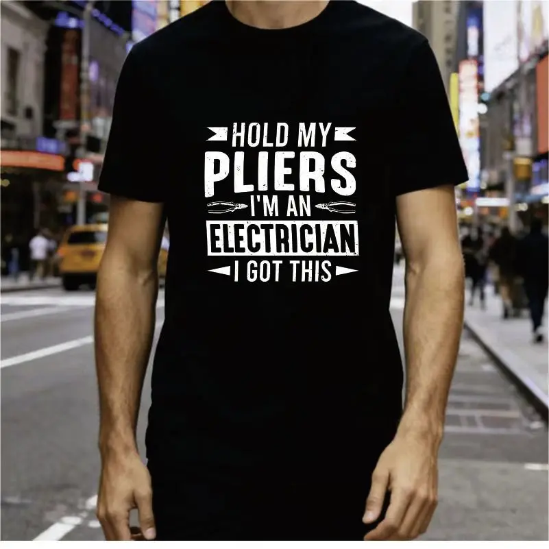 Fun Battery Parallel Printed T-shirt for Couples, Funny and Creative Combination of Power, Loose Short Sleeved Top