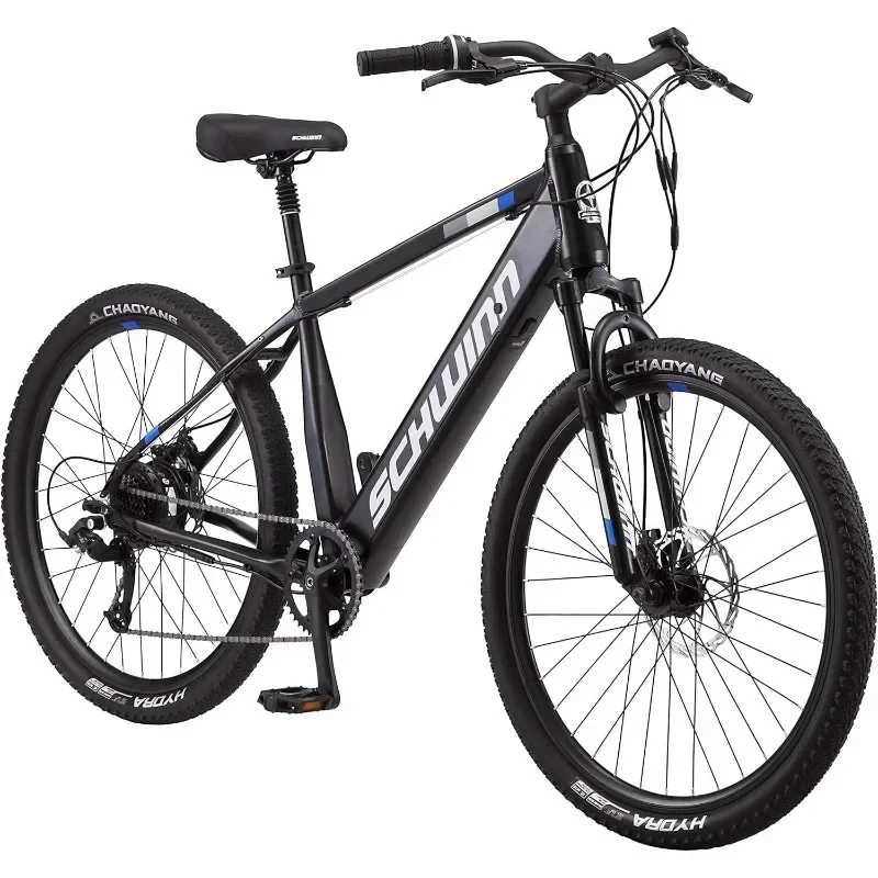 Mens and Womens Electric Bike, Hybrid Aluminum Frame, 7 Speed,  Outdoor Cycling Facilities Camping