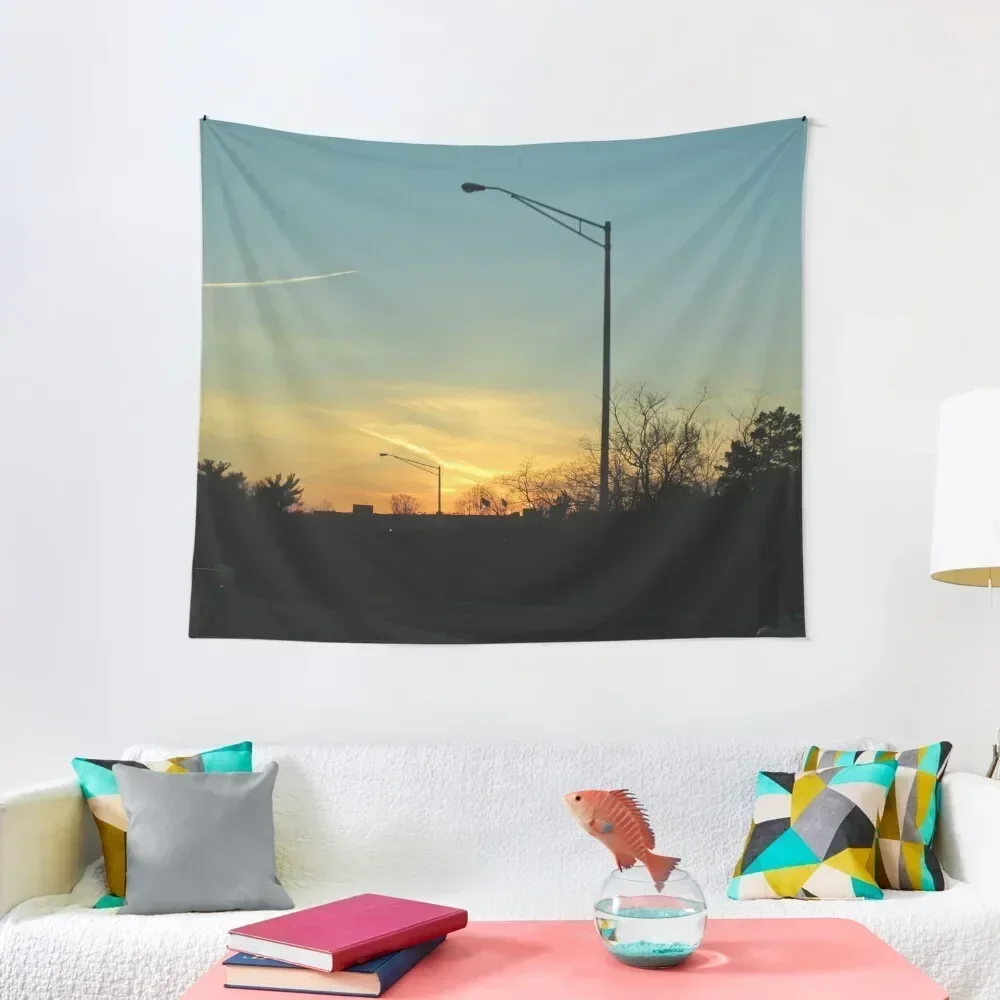 

Sunset in Boston Tapestry Wall Tapestries Carpet Wall Tapestry