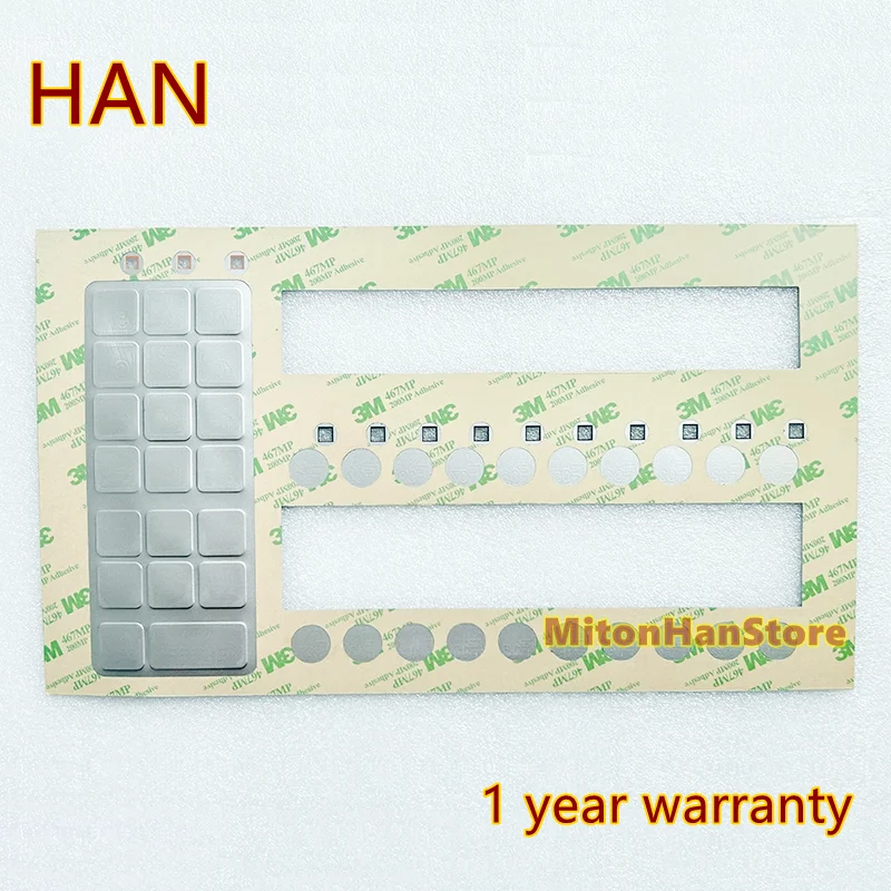 New For PCS100 Membrane Keypad Button keyboard Protective film overlay