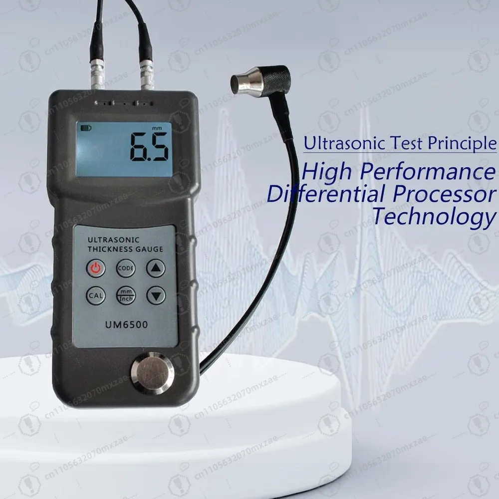 High Precision Ultrasonic Thickness Meter with Range 1.0mm-245mm/steel,cast Iron,Aluminum,red Copper,PVC,Gray cast Iron,etc.