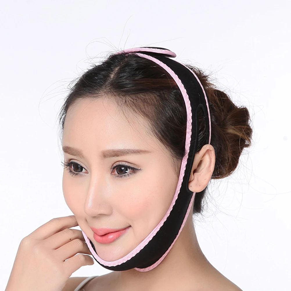 Thin Face Belt Facial Masks Slim Cheek Lift Artifact V Strap Breathable Soft Durable Comfortable Elastic Design
