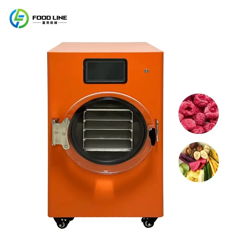 

Household Mini Freeze Dryer Machine Easy Operation Fruit Meat Snack Freeze Drying Device Support Customized