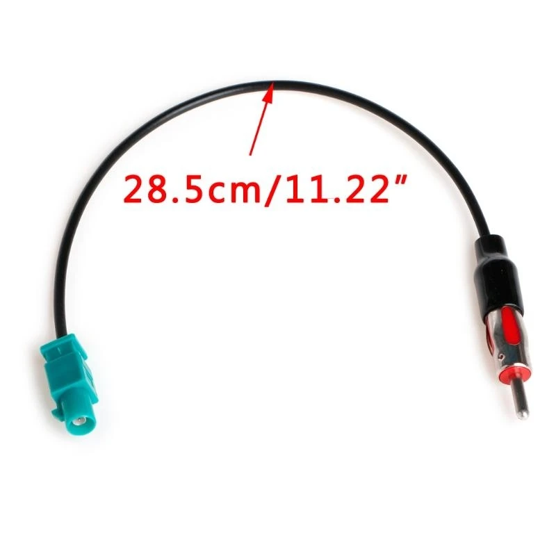 6XDF Durable FM Antenna Car Converter Car Truck Player Stereo Antenna Adapter Male Aerial Plug Radio Converter Cable