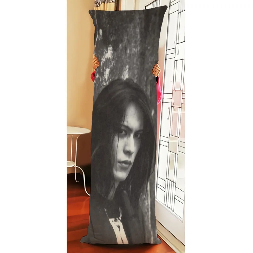 1pc Atsushi Sakurai 2 Check Plaid Body Pillow Cover Red and Black Checkered Decorative Bedroom Accessory Home Decor