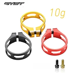 RYET Bicycle Saddle Clamp Seatpost CNC Aluminum Alloy Cycling Saddle for 27.2/30.8/31.6mm Seatpost Mountain Bike Accessories