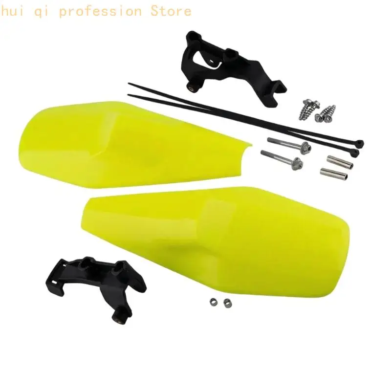 Handschutz-Kit für die vordere Handabdeckung, Paar Windabweiserschalen mit Montagehalterungen für HVQ TE FE 250 Trail Dust – Detail 3
