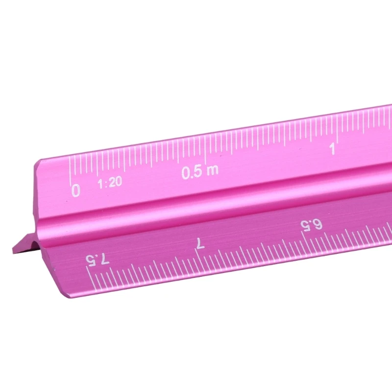 Triangular Scale Ruler Architect Engineer Technical Ruler Drafting Tool 300mm Dropshipping