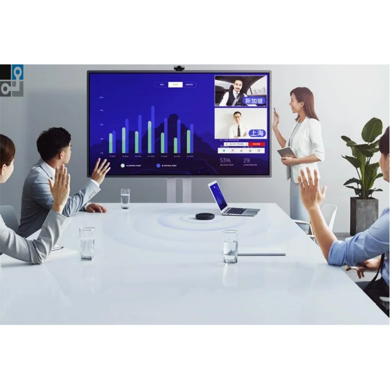 110" 136" 165" 220" Zoll Infrarot Touch Android Systeen Ultra Screen All-in-One Machine Led Teaching Conference TV