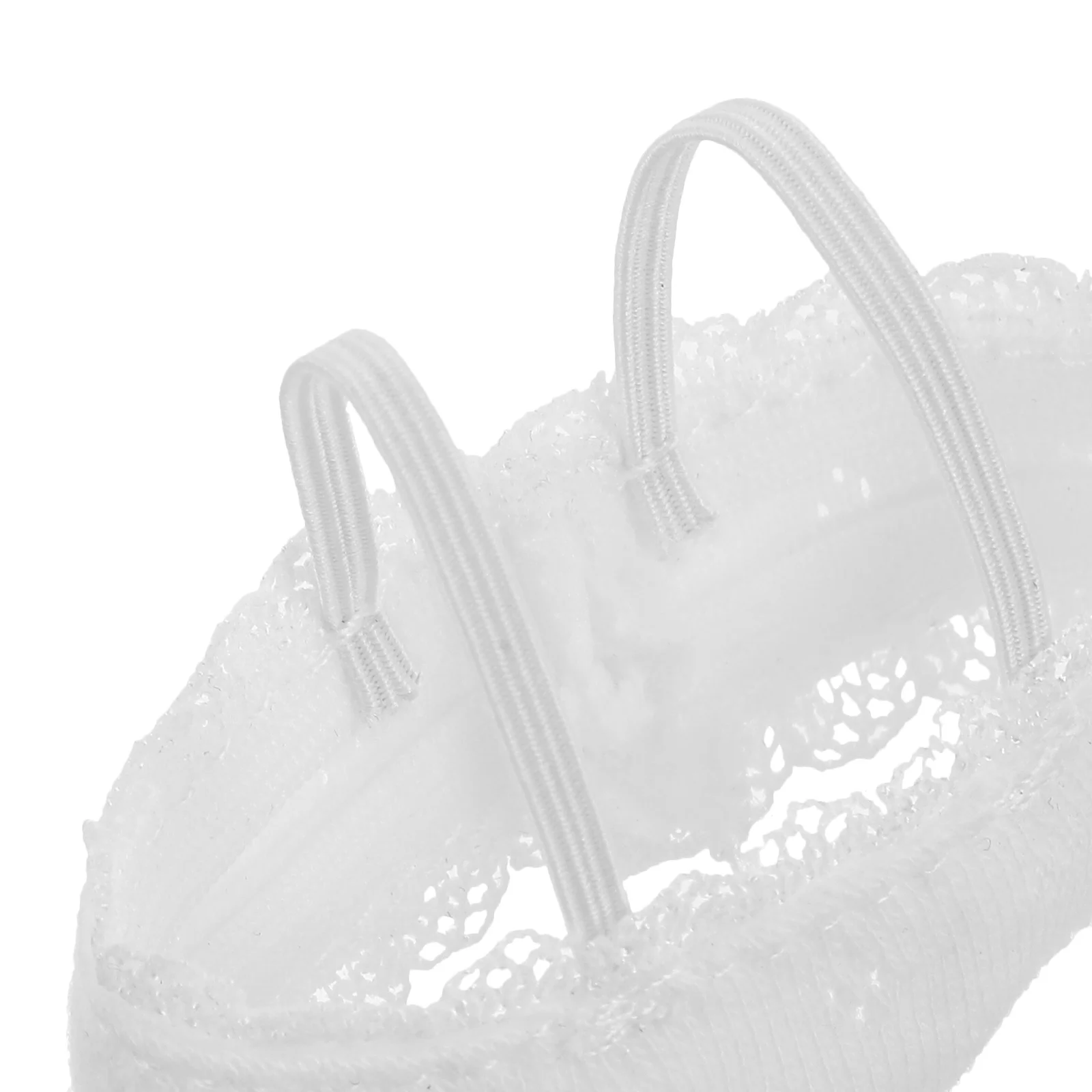 1 ensemble 1 ensemble de sous-vêtements en dentelle tissu élastique vêtements réalistes lavables enfants semblant jouer Styles polyvalents matériau extensible